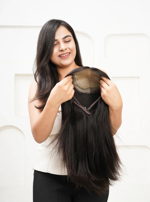 Full Head Silk Base Wig