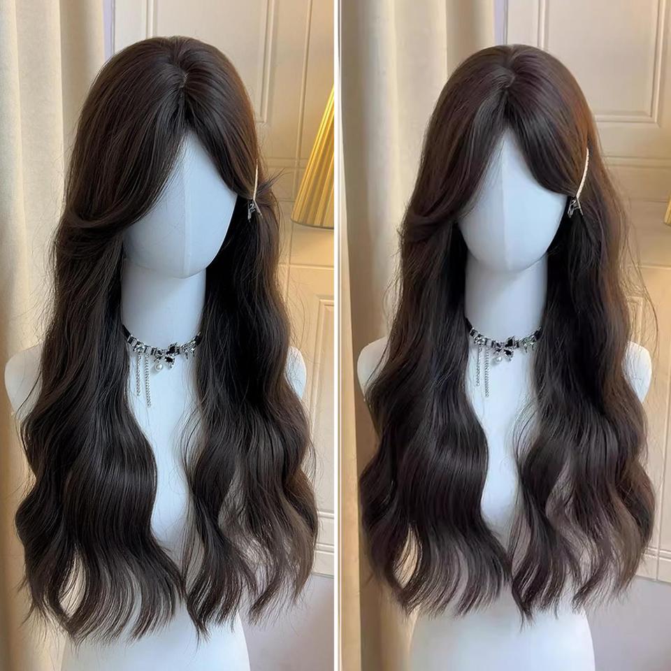 Premium Full Head Wig With Bangs