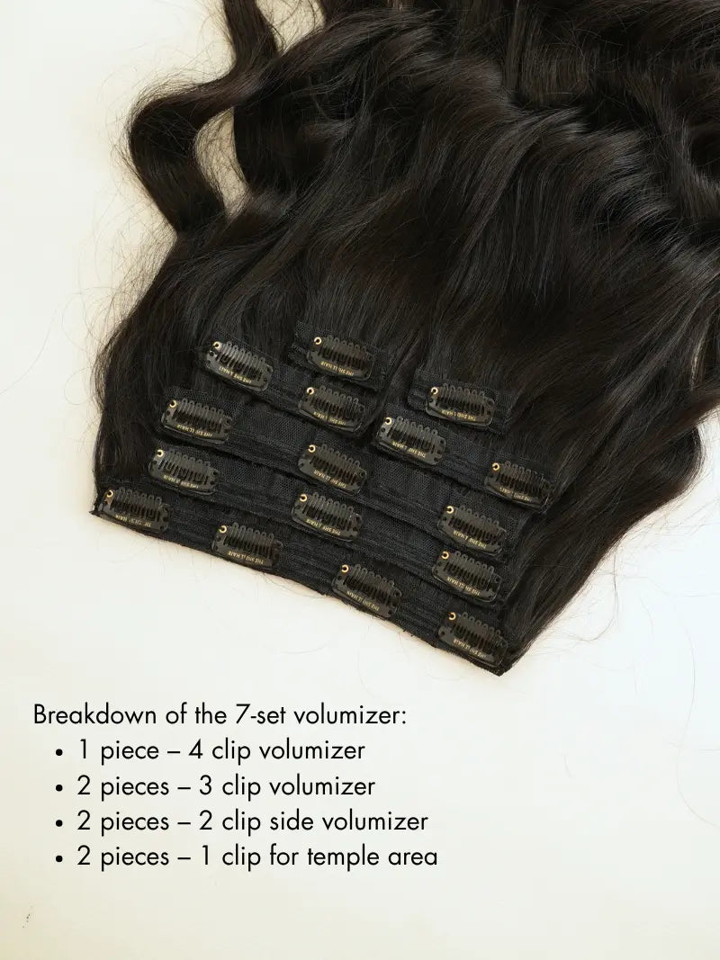 16 CLIP SET HAIR EXTENSIONS