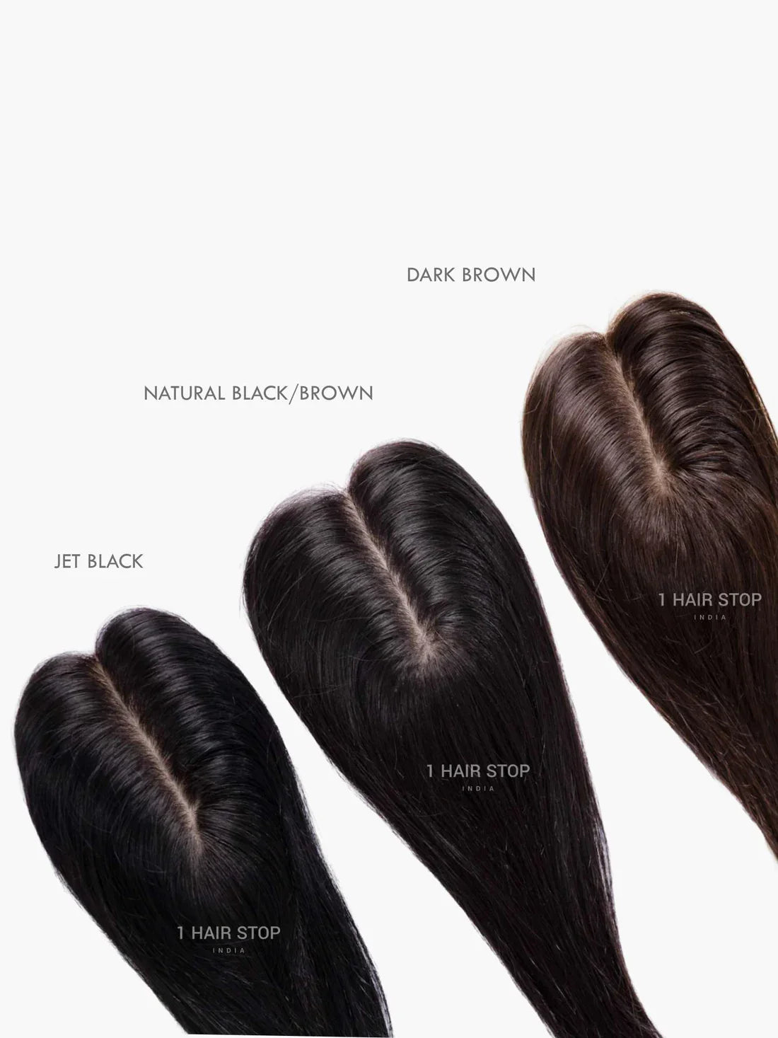 3x5'' Silk Hair Topper