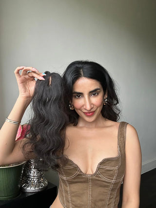 Mini Scalp Topper Silk Base Hair Topper